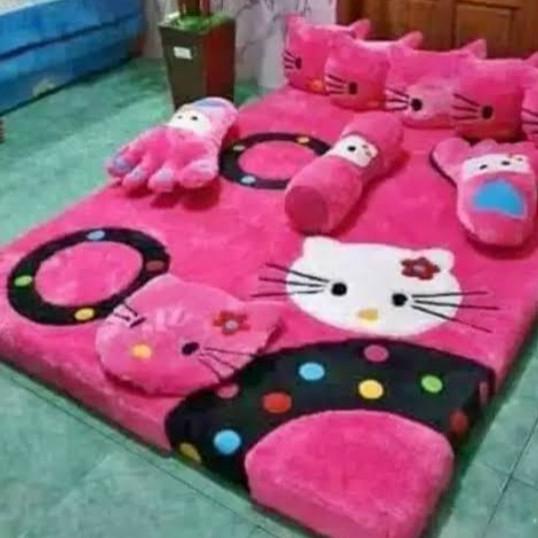 Kasur Lipat bulu always ready