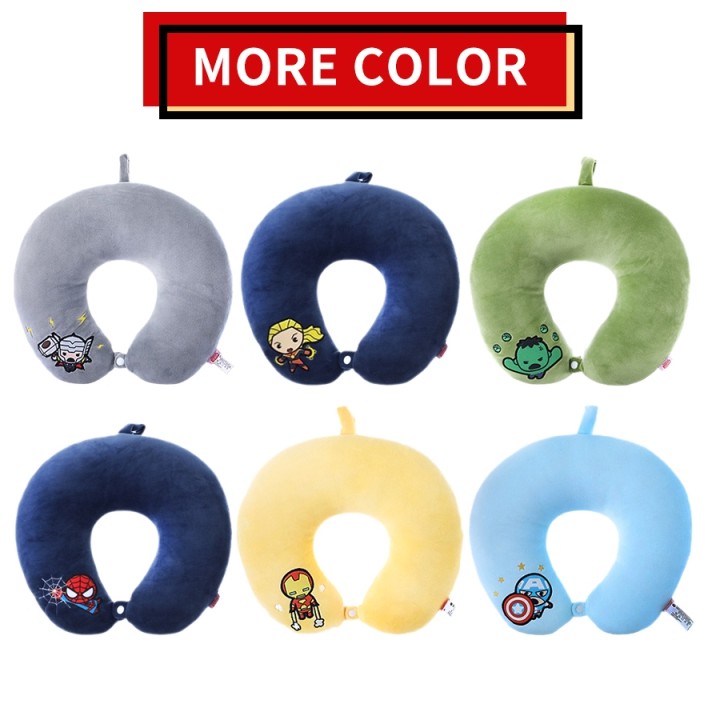 MINISO  MARVEL Bantal  Leher Penutup Mata Travel Pesawat   MINISO  MARVEL Bantal  Leher Penutup Mata Travel Pesawat