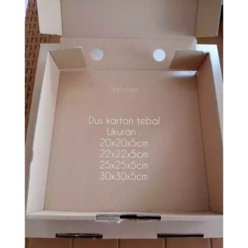 

Dus Karton uk 22x22x5cm (1pcs)