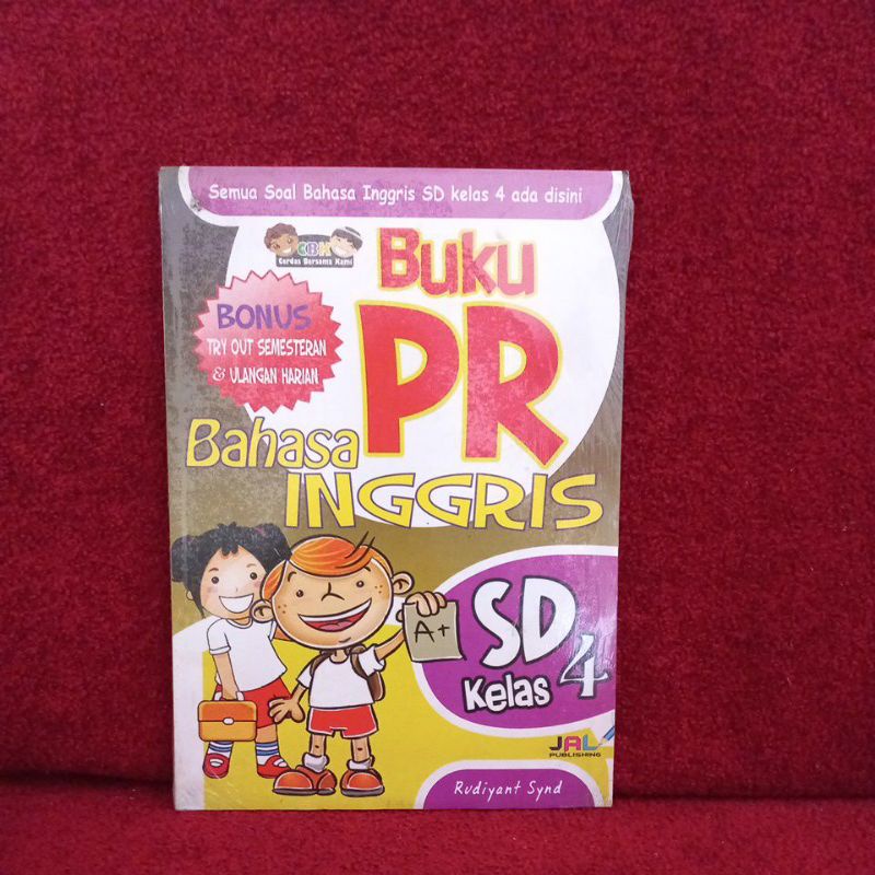 Buku Bimbel - Buku PR Bahasa Inggris SD Kelas 4