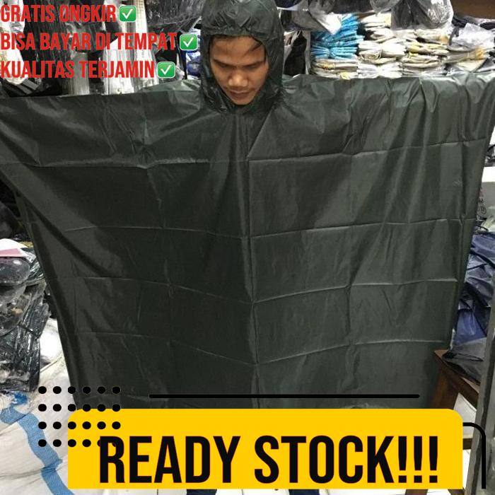 Jas Hujan Ponco - Ponco Biway - Mantel Hujan - Jas Hujan Kelelawar