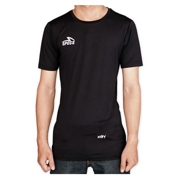 MANSET LENGAN PENDEK SPECS MOXIE BASELAYER SS/SHORT SLEEVE - BLACK