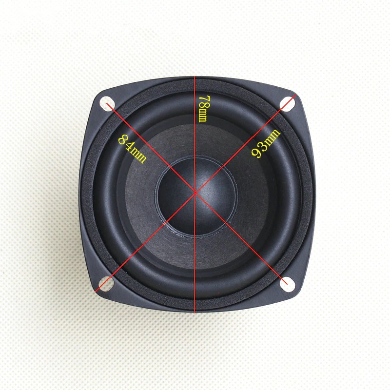 iLouder Speaker Full Range Mobil HiFi 3 Inch 8Ohm 15W - AL1D - Black