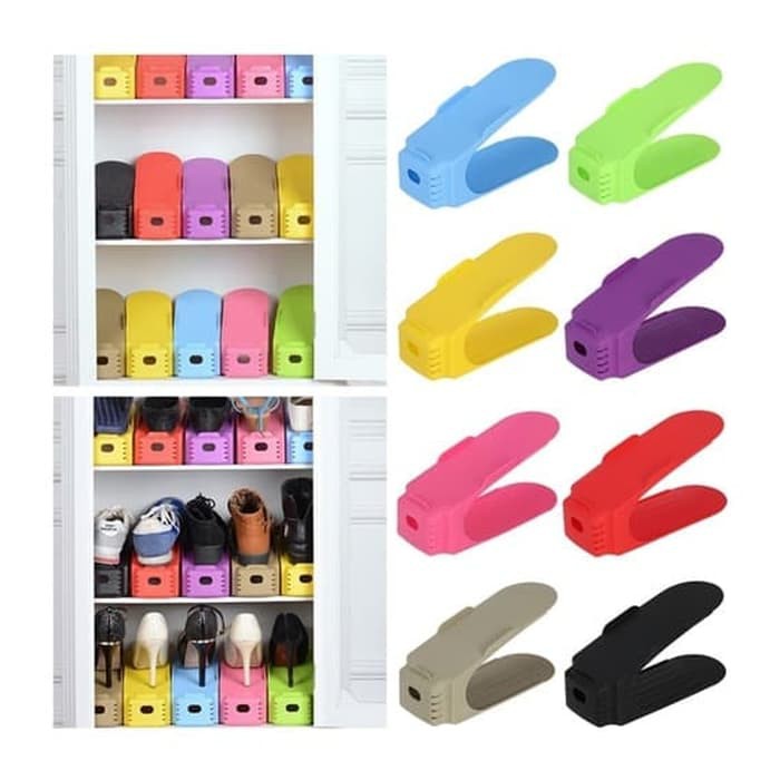 ✿ MADAME ✿ SHOES ORGANIZER - RAK PENYIMPAN SEPATU SUSUN - TEMPAT PENYIMPANAN SEPATU