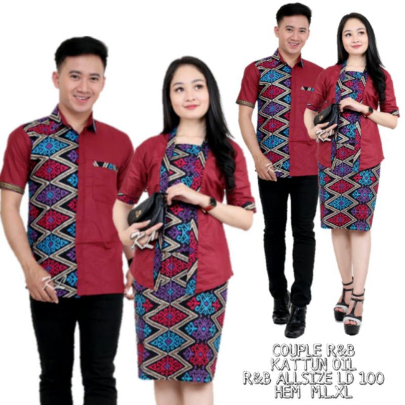 COUPLE RNB MOTIV SONGKET