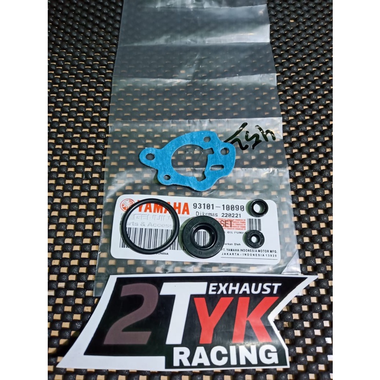 SEAL SIL PERPAK SET POMPA OLI SAMPING ORIGINAL YAMAHA FIZR F1 ZR FIZR FIZ R FORCE 1 FIZ