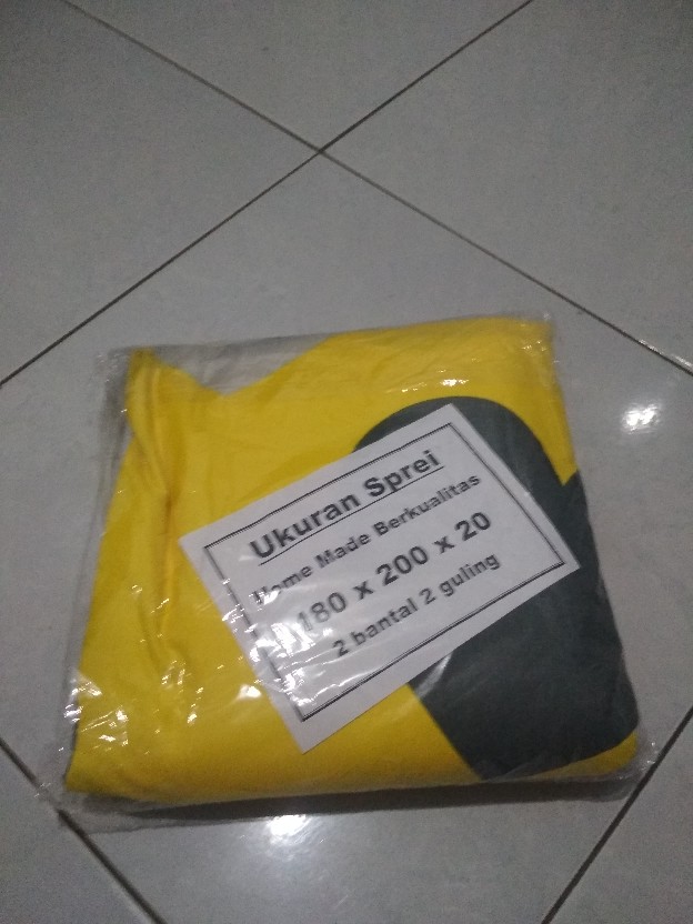 Sprei Homemade Murah Berkualitas Halus Adem Tidak Luntur Ukuran 120 160 180