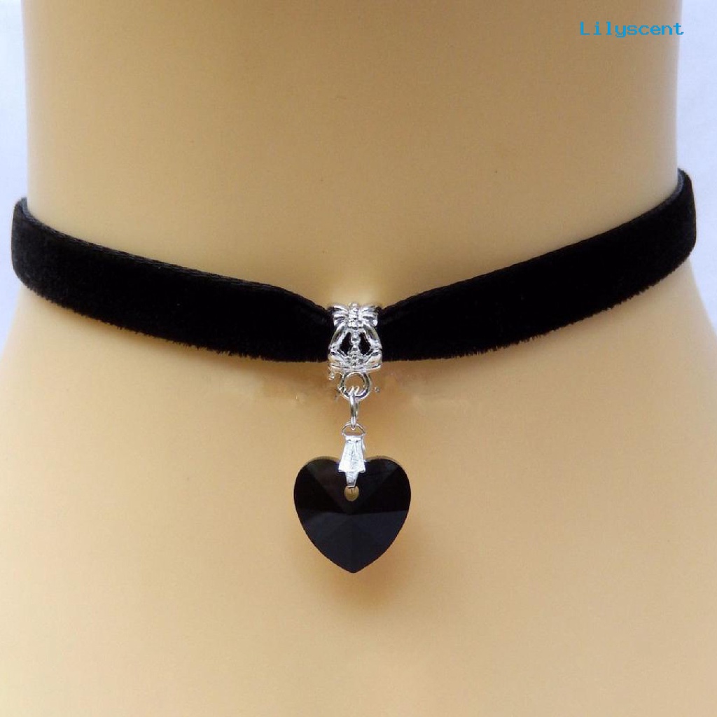 Kalung Choker Adjustable Bahan Kulit Imitasi Gaya Vintage Gothic Untuk Wanita