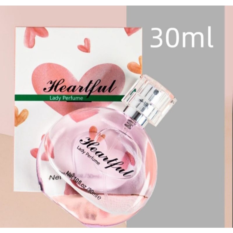HEARTFUL LADY PARFUME MINISO FOR WOMEN CHARMING JASMINE / SAKURA PARFUME MINISO