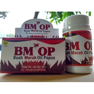 Minyak Buah Merah Papua BM OP kapsul POM TR