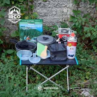 Paket irco alat masak camping cooking set sy200 dan kompor kotak murah - Paket cookingset gunung sy 200 plus kompor