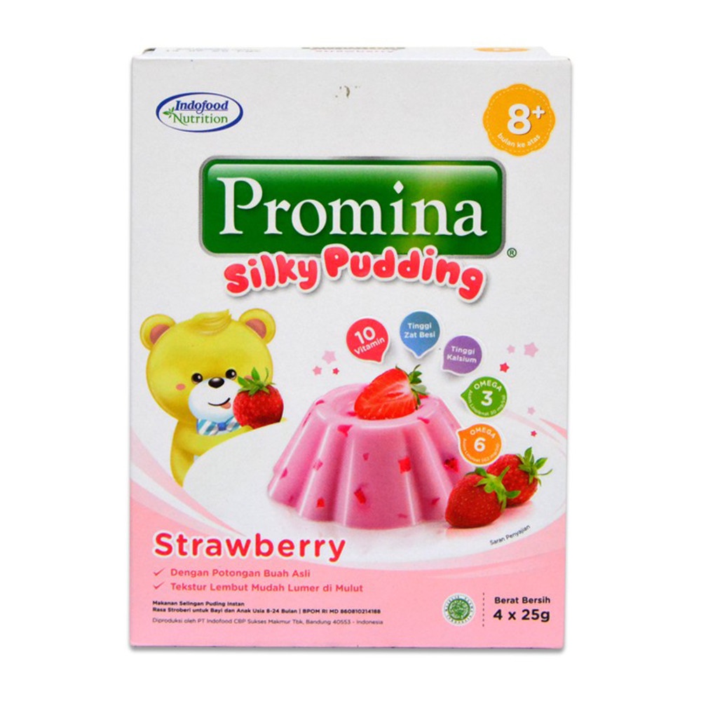 

Promina Silky Pudding Strawberry 100gr x2pcs