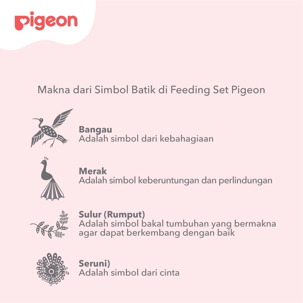 Pigeon Feeding Set With Juice Feeder [Batik]