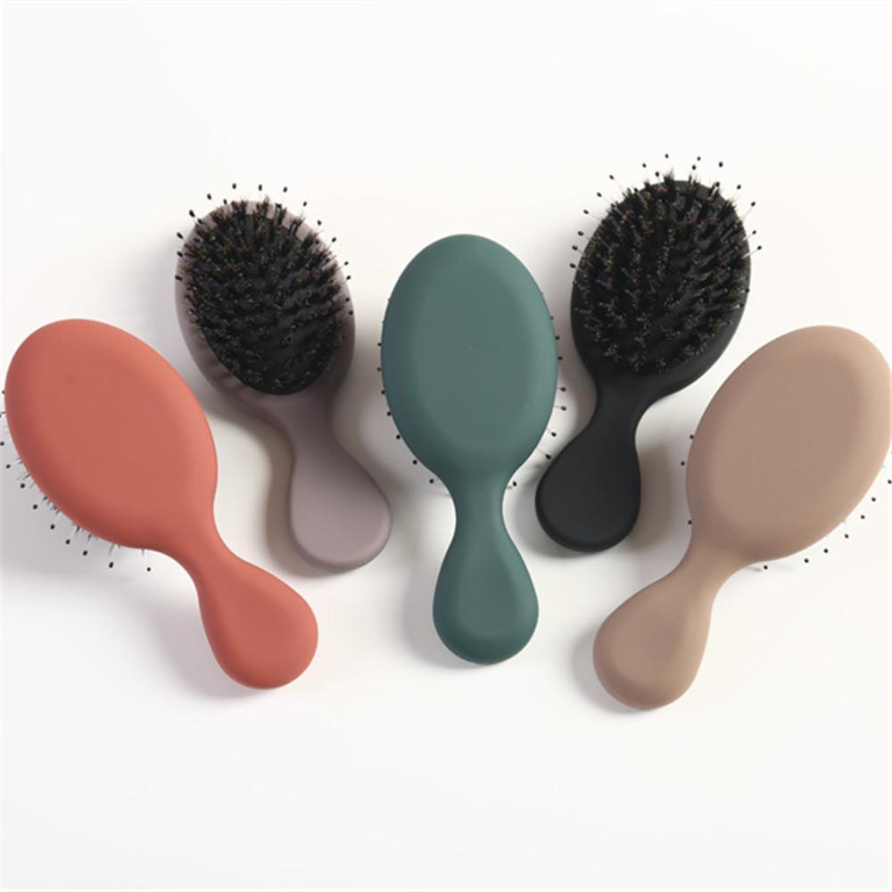 Sisir Rambut Nanas Fashion Saku Peralatan Salon Sikat Pijat