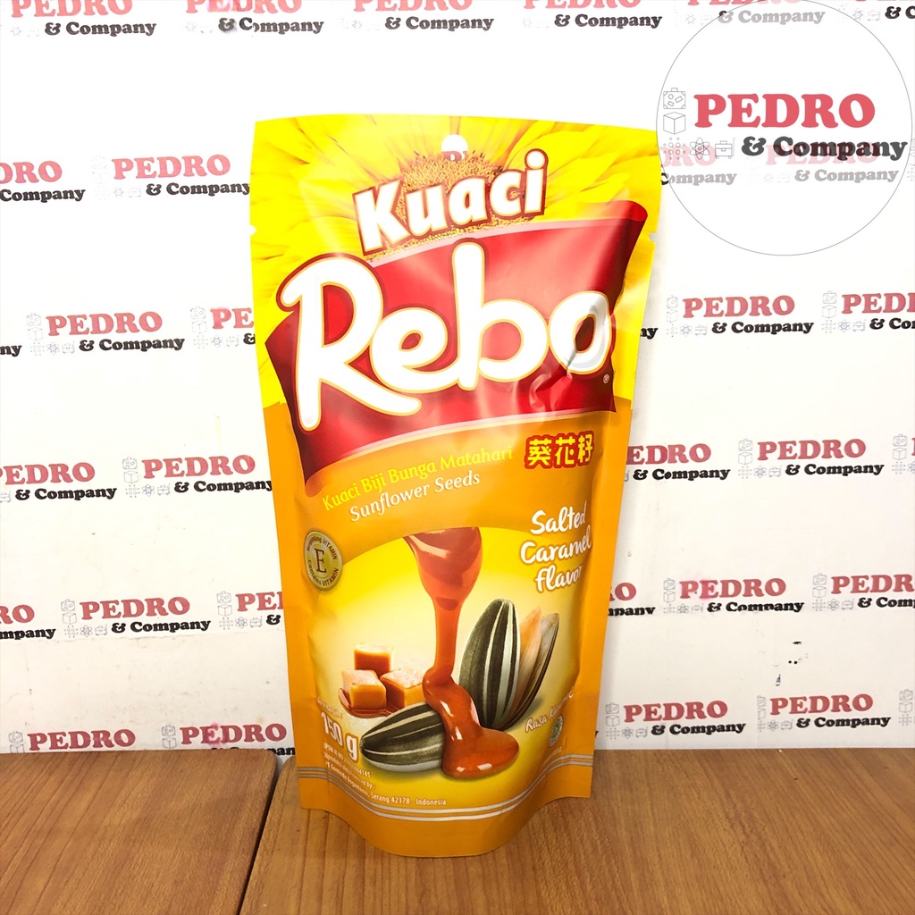 

Rebo - kuaci matahari salted caramel rasa gula karamel asin / sunflower seeds 150 gram