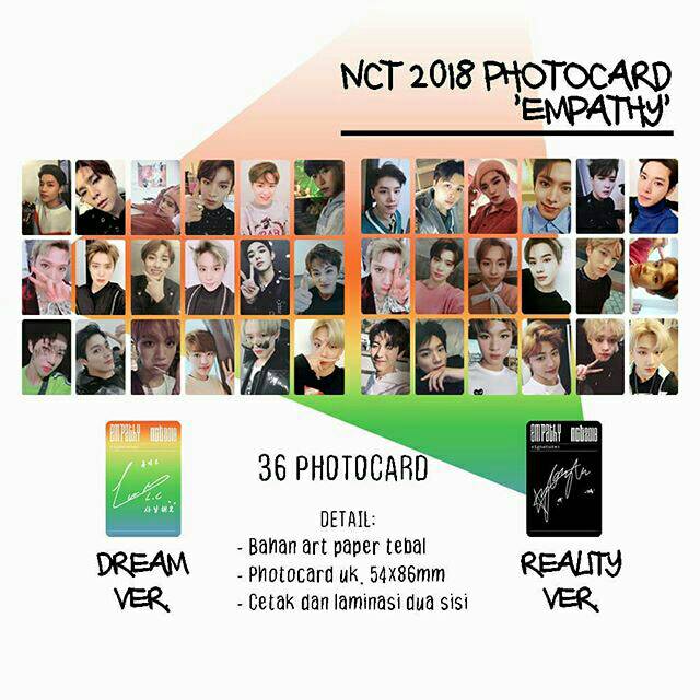 NCT 2018 Collection — EMPATHY photocard