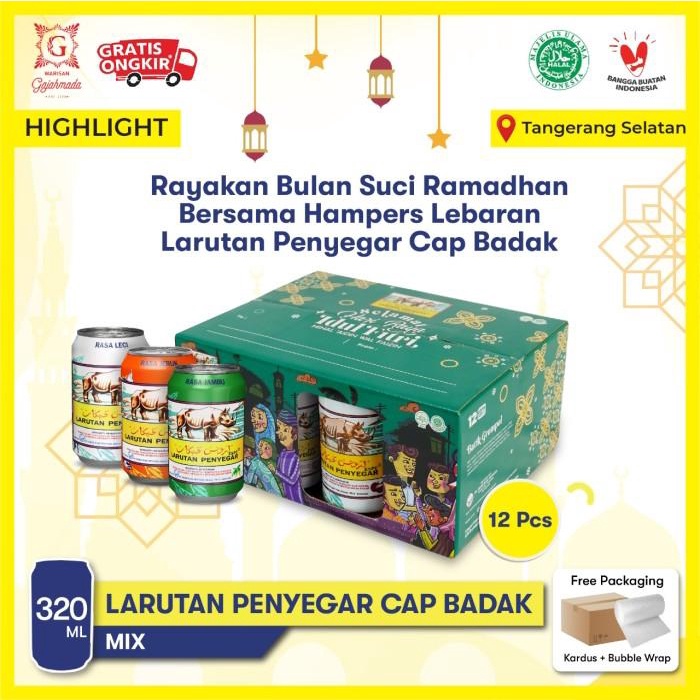 

Hampers Lebaran/Ramadhan | Larutan Penyegar Cap Badak - Mix Rasa Best Seller
