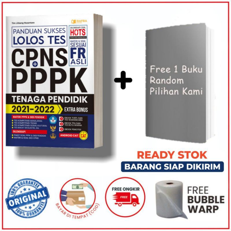 BUKU CPNS 2021 | BUKU CPNS | CPNS 2021 | PANDUAN SUKSES LOLOS TES CPNS + PPPK TENAGA PENDIDIK 2021