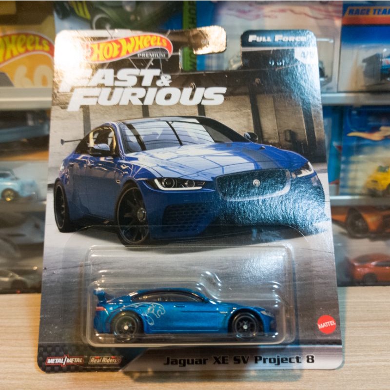 Hot Wheels Jaguar XE SV Project 8 - Full Force - Premium