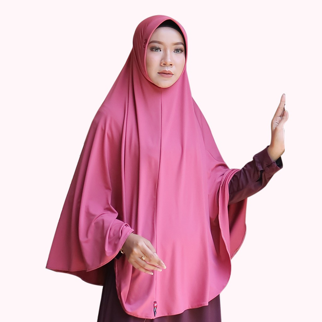 Jilbab Instan Bergo Nafisa Fariha - Hijab Syari Casual Khimar Pet Kecil Kerudung Jumbo Instan Sayri