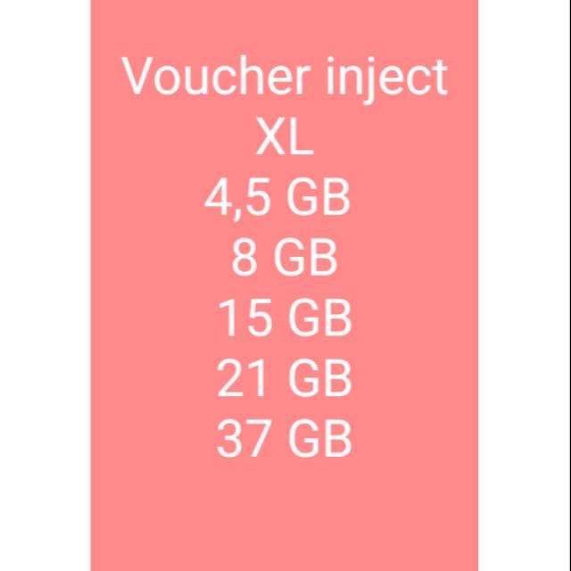 TERMURAH VOUCHER INJECT XL