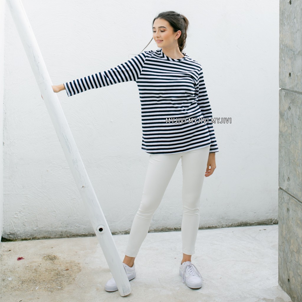 LONG SLEEVE T-SHIRT STRIPE BY MYJIVI