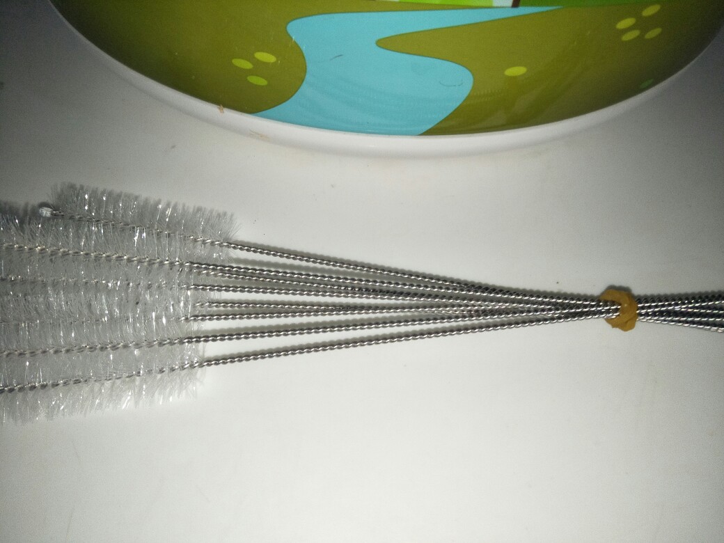 Sikat Sedotan Stainless Straw Jumbo Bubble Serbaguna