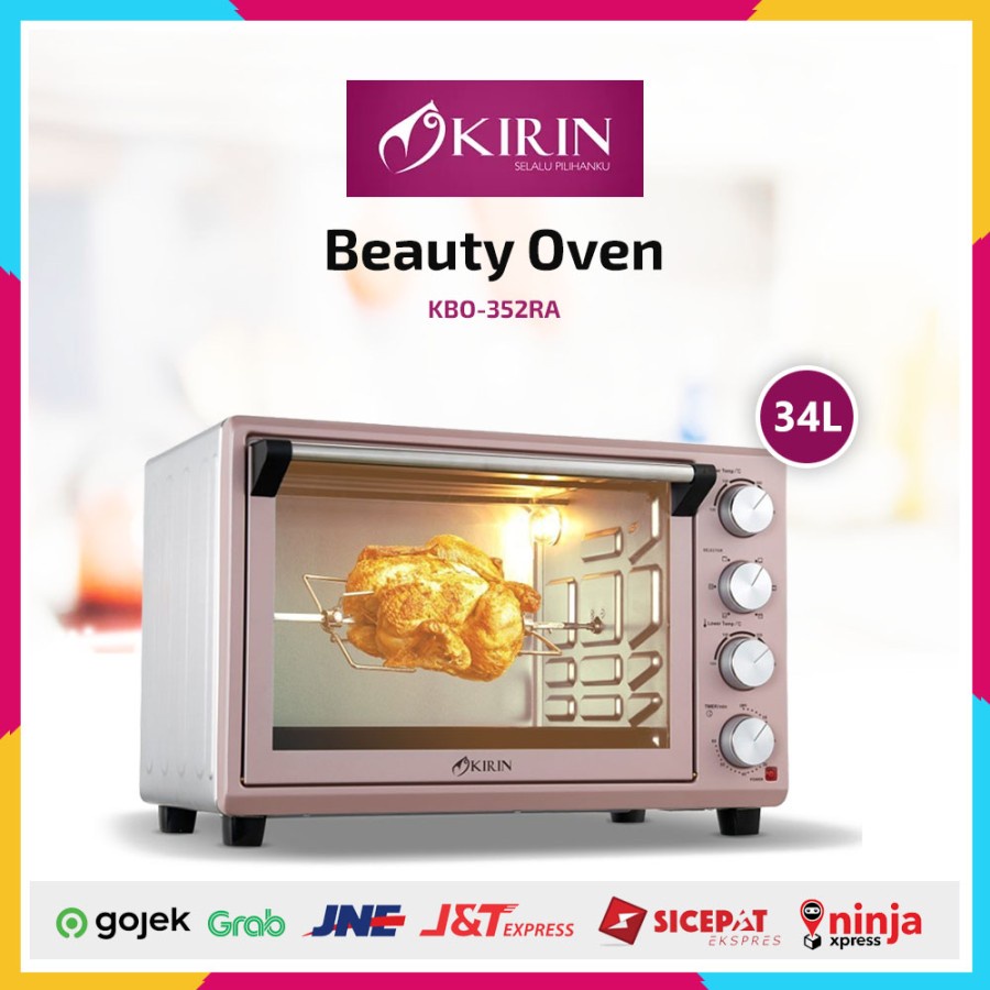 Kirin Oven Listrik 35 Liter KBO-352RA Electric Oven 352RA 750 W