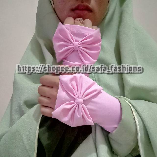 Manset Pita Polos / Handsock Pita Polos / Handsock Jempol Pita Polos / Handsock Wanita