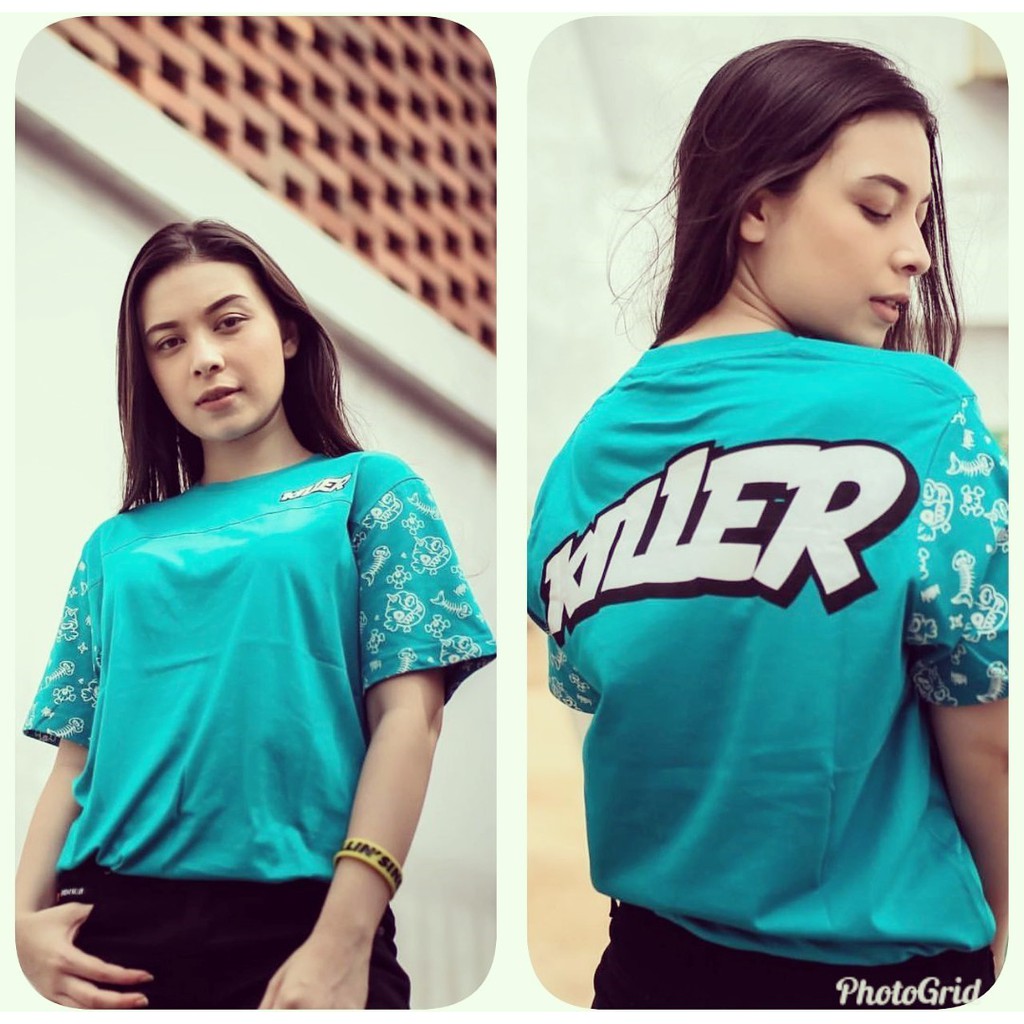 Jual Kaos Distro Friday Killer Free Stiker Shopee Indonesia 5082