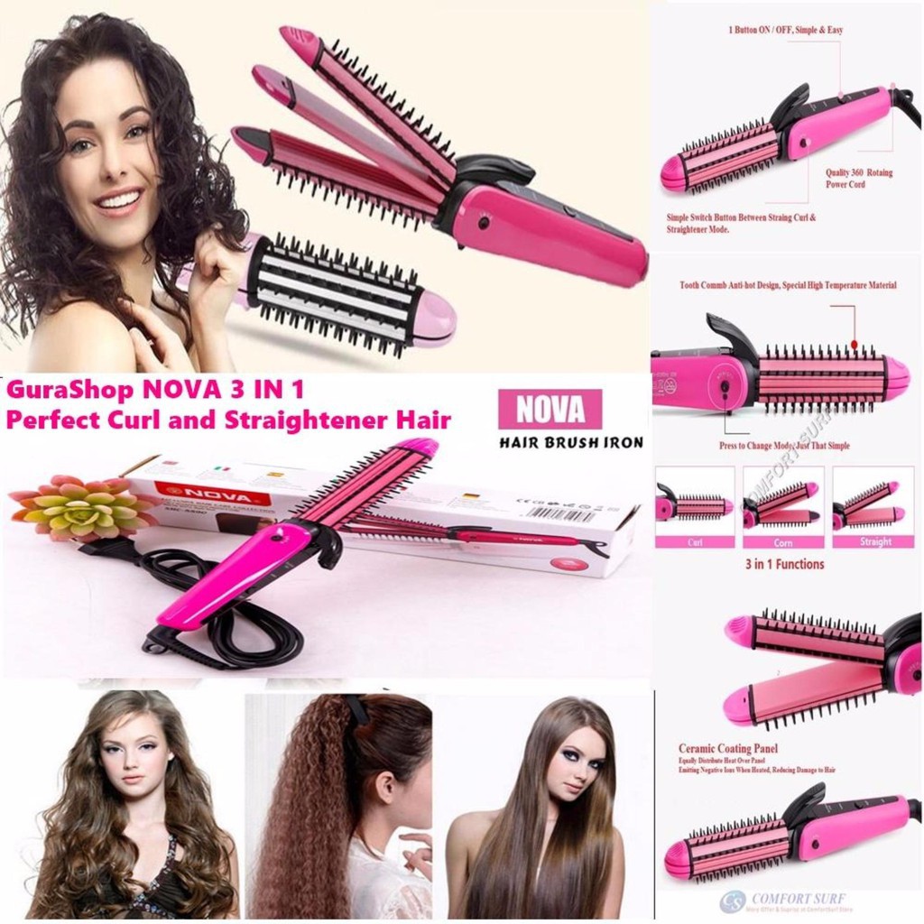 Trend-CATOK NOVA Professional NHC (8890) / CATOK 3 IN 1 Hair Beauty Set