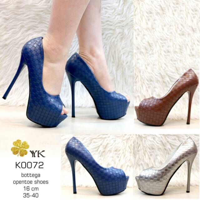 OSshoes 0072 premium heels 16cm 16 cm import shoes wanita high heels highheels ketutup opentoe