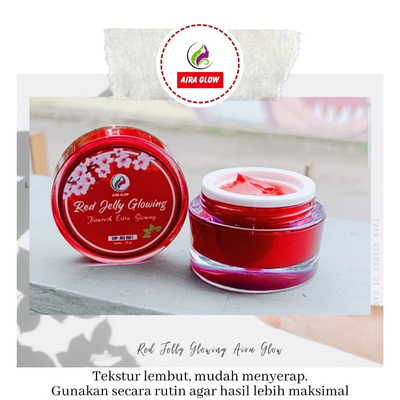 RED JELLY GLOWING