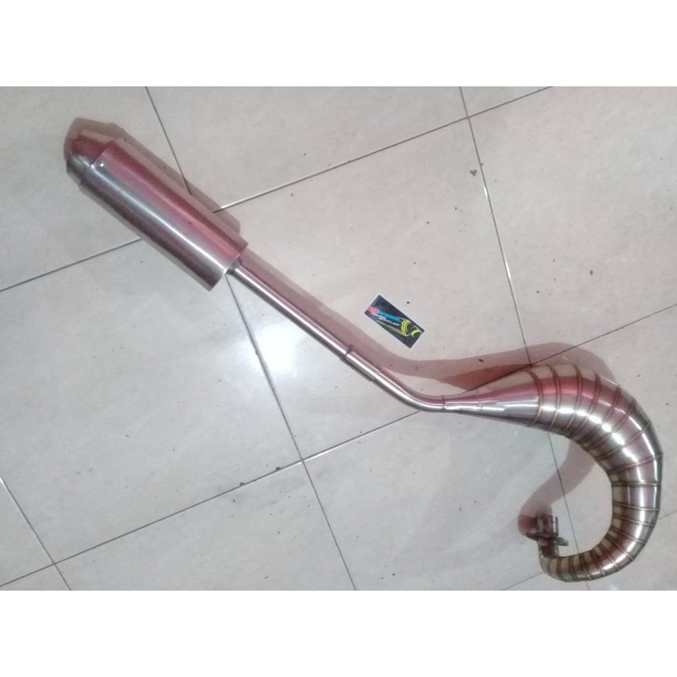Knalpot Udang Fizr Gastreek Stainless Stailes