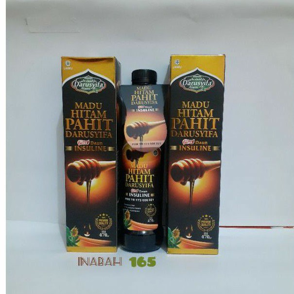 

Madu Hitam Pahit Darusyifa Plus Daun Insulin