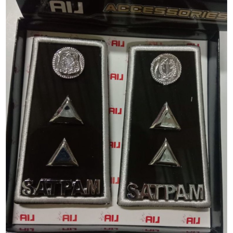 Tph security terbaru pelaksana madya akrilik mika | Pangkat satpam gada pratama 2 silver mika