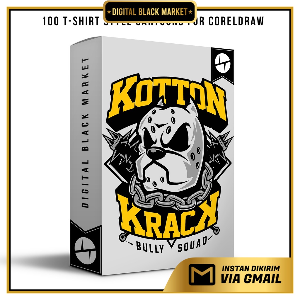 100 T-Shirt Style Cartoons - Coreldraw