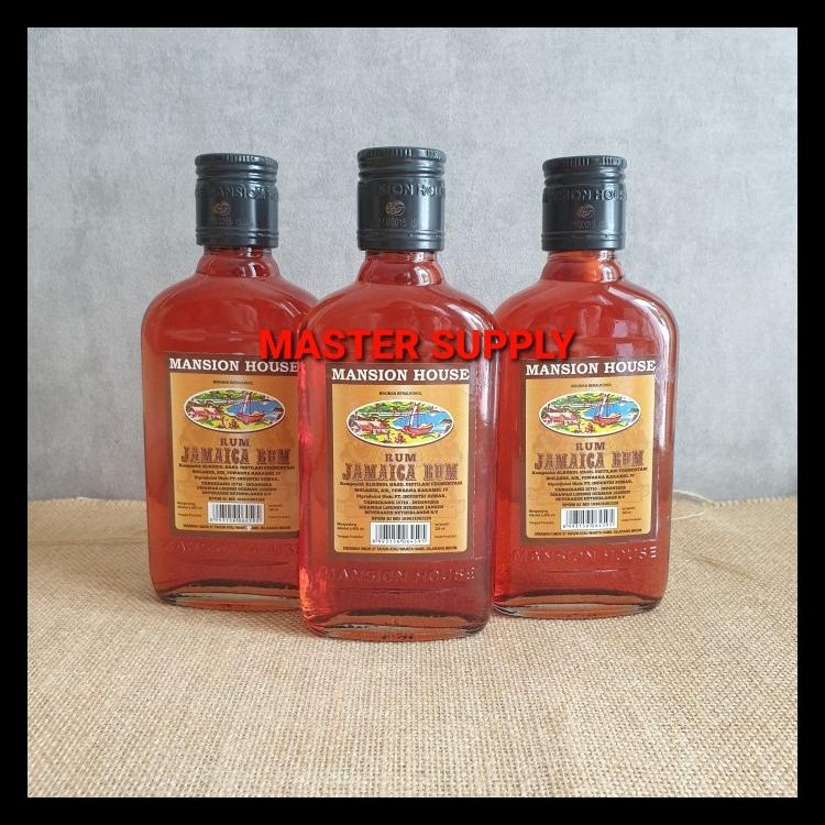 Rum Essence Jamaica 250 Ml / Jamaica Rum Mansion House / Perisa Kue