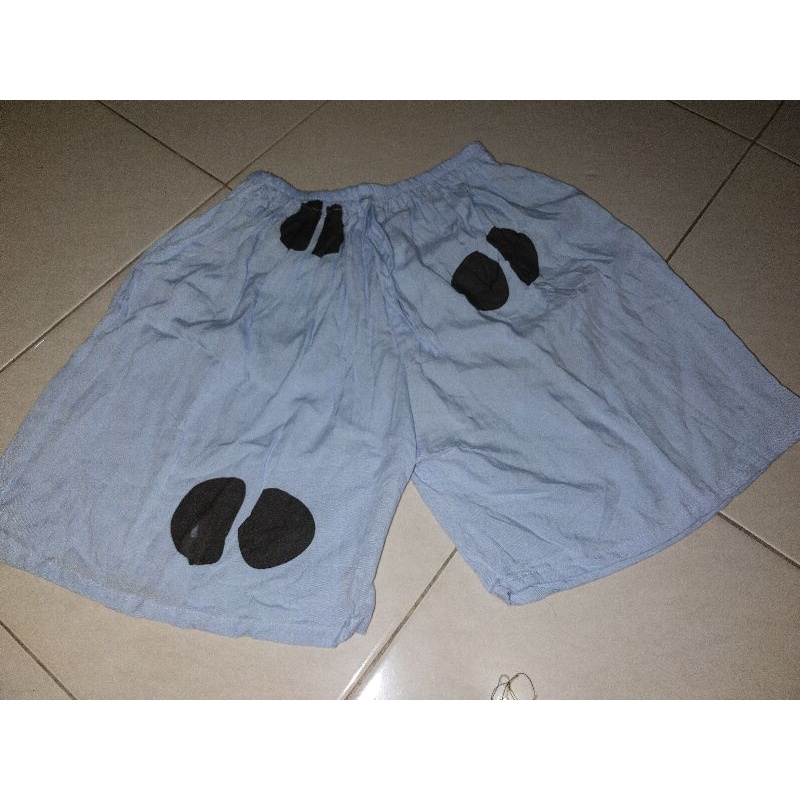 Celana Pendek Rumahan Rayon Motif Kopi