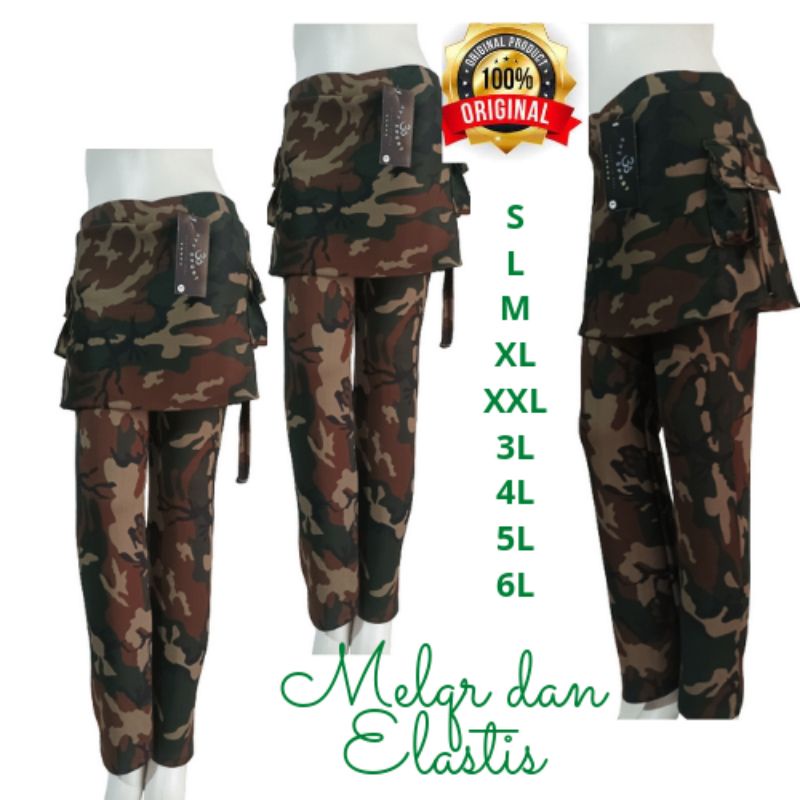 celana senam rok armi indo/celana senam wanita/celana rok kantong wanita/celana olahraga/cbr rok kantong/bawahan olahraga/celana panjang/celana panjang rok/cod/bayar di tempat/terlaris/siap di kirim/populer-Loreng armi news