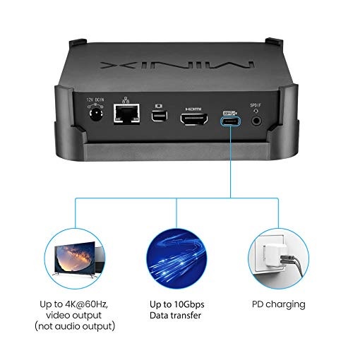 AKN88 - MINIX J50C-4-64 Mini PC- Intel J500C RAM 4GB ROM 64GB - Windows 10 Pro