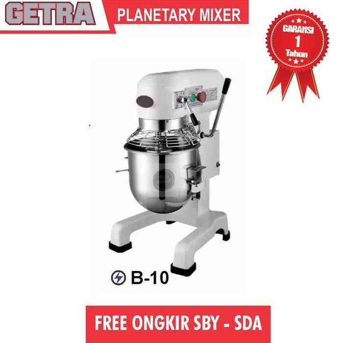 Planetary mixer roti 10 liter  3 kg GETRA B 10 perkakas