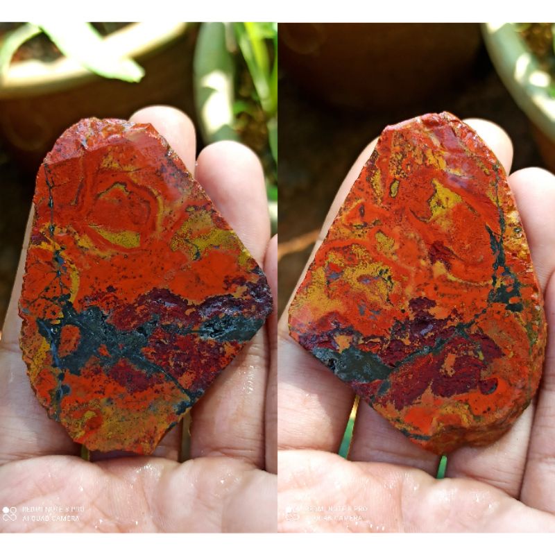 LEMPENGAN BAHAN BATU PANCAWARNA