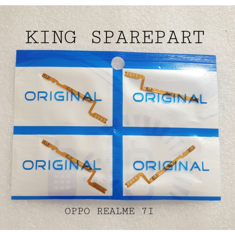 FLEXIBEL FLEXIBLE FLEKSIBEL REALME 7I C17 2020 ON OF OFF VOLUME ORIGINAL