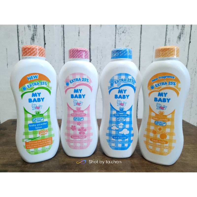 My Baby Powder 125gr Bedak Bayi exp 2025