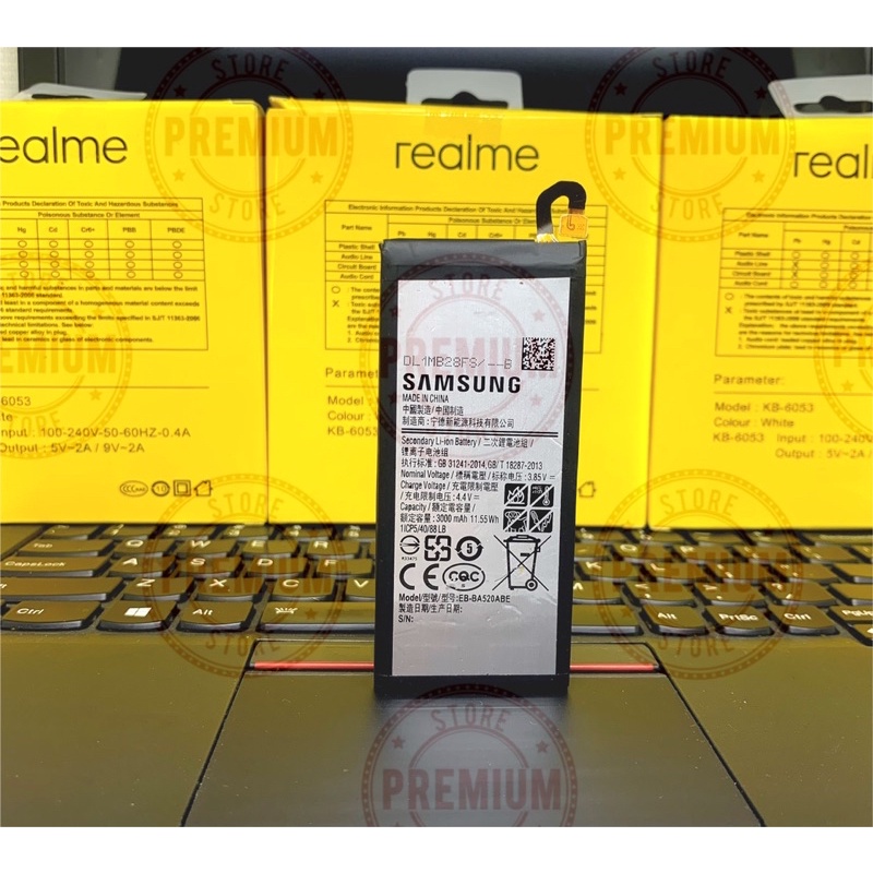 Batre Baterai Samsung Galaxy A5 2017 A520 New 100%