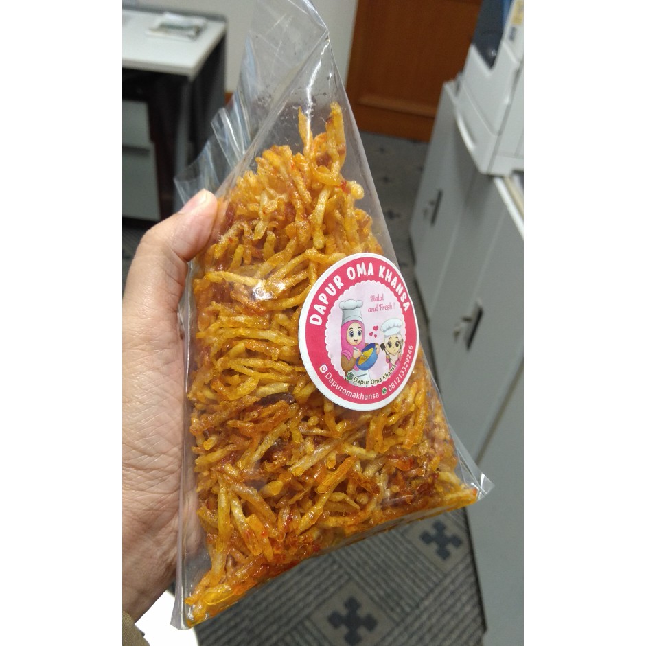 

kering kentang bikin nagih