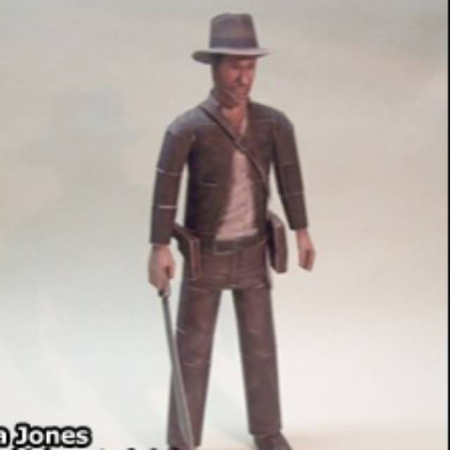 Indiana Jones papercraft