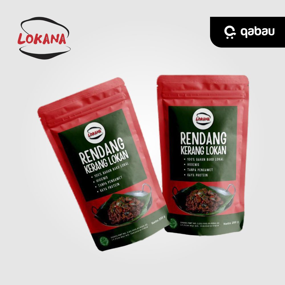 

Rendang Kerang Lokan Lokana 250 Gram