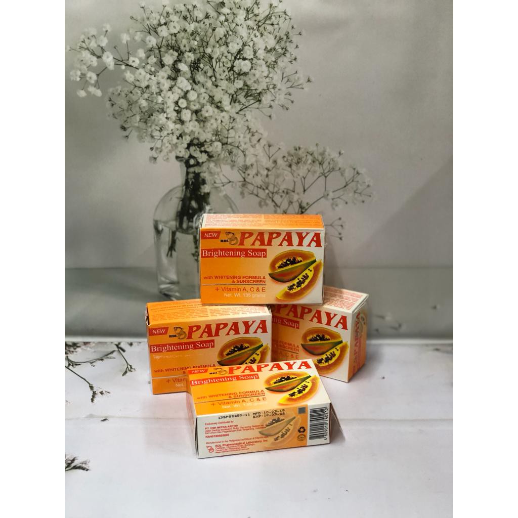 Sabun RDL Papaya ORIGINAL Ukuran BESAR / Sabun Pepaya